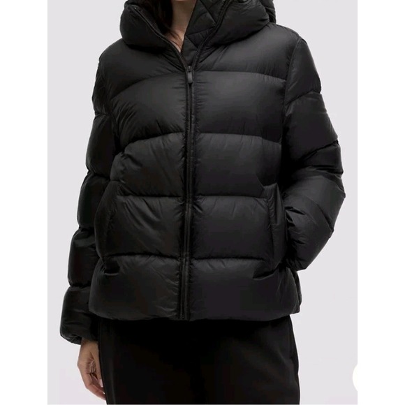 lululemon athletica Jackets & Blazers - 448$ Lululemon Featherweight 900Down-Fill Puffer Jacket Size L-Color Black-BNWT.